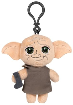 Harry Potter Porte-clés en peluche Dobby Elfe domestique - Hauteur 12 cm - Wizarding World