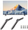 Base per supporto TV TCL per la maggior parte dei televisori da 24/32/40/49, antiscivolo, universali, per TV, tavolo, scrivania, base di ricambio con vite, compatibile con Sharp/Samsung/Hisense/Lg