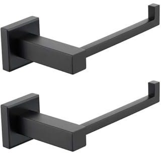 Prettiee Portasciugamani, portabicchieri, Gancio per portasciugamani, Accessori per Bagno in Acciaio Inox, portasciugamani di Carta (2 Pezzi)