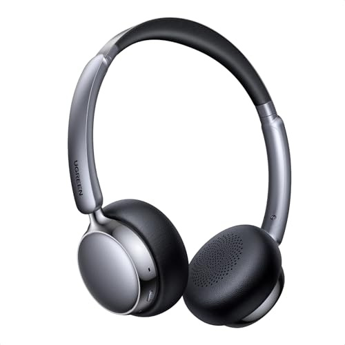 UGREEN Studio Plus Wireless Headphone Active Noise Cancelling Bluetooth 6.0 Over-ear ANC Earphone,80H Playtime,Spatial Audio,EQ in App,Clear Call with AI Algorithm,2 Mic,Multi-Point Connection