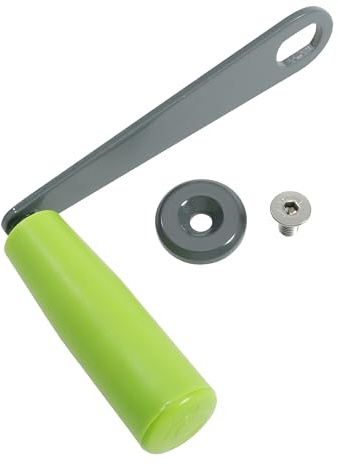 GEKA Plus Kurbel Set (Ersatzteil für GEKA Plus Schlauchwagen und Schlauchabroller P40, robuste Qualität, einfache Montage, Zubehör für Gartengeräte) 42.8500.20, Grün