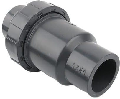 Supkancl Clapet Anti-Retour en PVC, 1 pièce, 20, 25, 32, 40, 50 mm, Adaptateur for Aquarium, raccords de tuyaux d'irrigation de Jardin(I.D 50mm)
