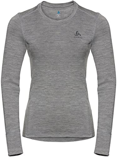 Odlo Femme T-shirt à manches longues de sous-vêtements techniques 100% MERINO 200 GRAMM