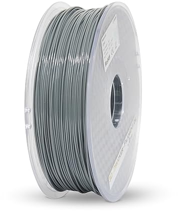 Z3D® PETG 2,85mm GRAU 1kg 3D Drucker Filament - hochwertig, hohe Festigkeit & Zähigkeit, ideal für technische Teile & Prototypen
