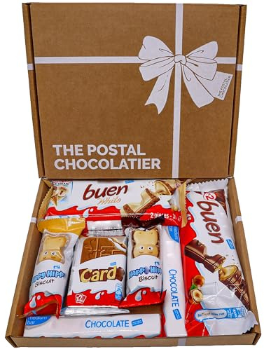 Bueno Chocolate Gift Box Hamper – Letterbox Friendly Chocolate Gift for Birthdays, Thank You, Get Well Soon & Treats – Bueno, Happy Hippo & Cards Selection for Him & Her