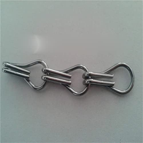 1.6mm 90 * 210cm Gold Color Anodized Aluminum Chain Link Hook Fly Insect Screen Curtains-Gunmetal