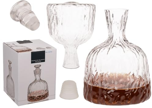 On the Rocks Carafe à décanter à whisky avec bouchon hermétique 1300 ml