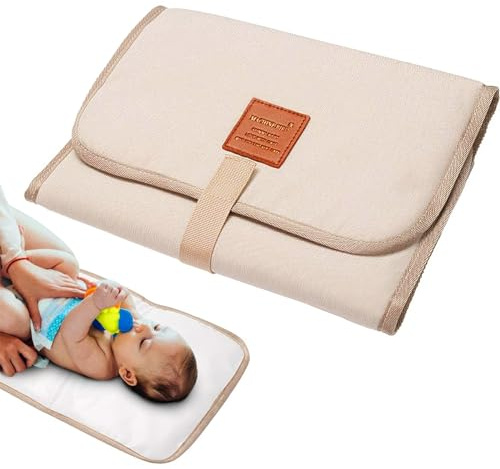 ZXCHOME Baby Wickelunterlage,Tragbare Wickelunterlage für Baby,Baby Wickelunterlagen für Unterwegs,Wickelunterlage für Unterwegs,Geeignet für den Wechsel des Urinpads für Neugeborene im Freien