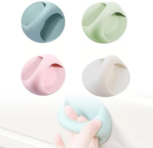 4 Pezzi Pomelli per mobili moderni,Pomello,Maniglia armadio,Maniglie per cassetti,Pomolo per porta,Maniglie per mobili moderni,Per ante,Armadi,Cassetti e guardaroba,Complementi d'arredo（4 colori）