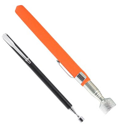 Telescopic Magnetic Pickup Tool, Extendable Magnetic Durable Handheld Retrieval Tools Self Defence Stick for Retrieving Metal Objects from Hard to Reach Places