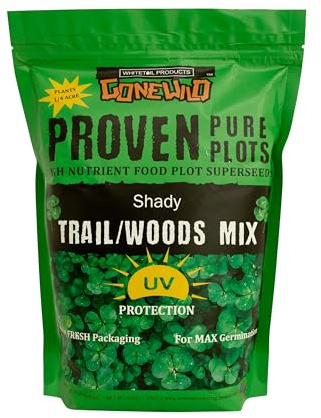 Whitetail Products Gone Wild, Shady Trail/Woods Food Plot Seeds, 3lb Bag, G9715