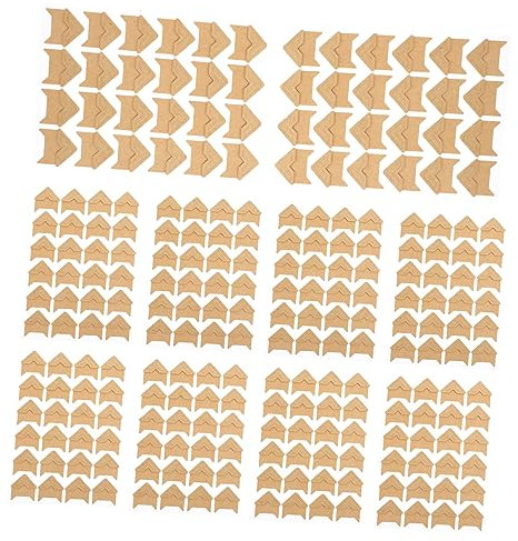 Angoily 10blätter Fotoecken Aufkleber Selbstklebende Montagespitzen Für Fotobücher Scrapbooking Pro Für Erinnerungsalben Und Bildrahmen