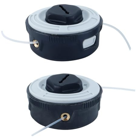 Orivin 2 cabezales de corte C3-2 compatibles con la desbrozadora inalámbrica FSA57 y el carrete de hilo para la desbrozadora eléctrica FSE52.