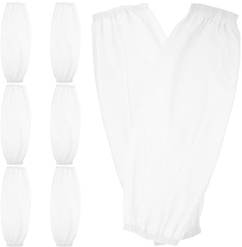 LIFKOME 4 pares Mangas Brazos Impermeables y Resistentes al Aceite Manguitos Largos Reutilizables para Cocina Jardinería y Trabajo Cubiertas Brazo Unisex