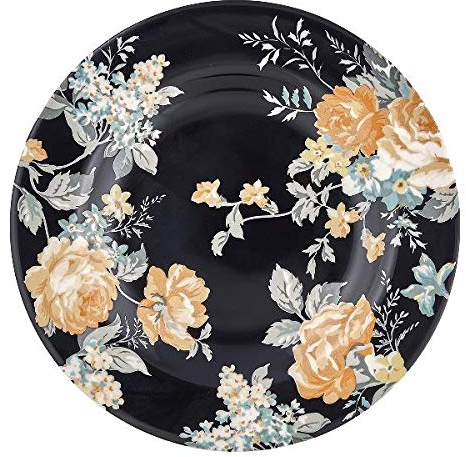GreenGate- Small Plate- Josephine Black D: ca. 15 cm