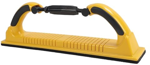 Longboard Handslipfilblock, Justerbar Radie Flex Handslipmaskin Slipfilblock Handslipmaskin med Handtag, Dammsugning Manuell Slipblock Verktyg för Bilar