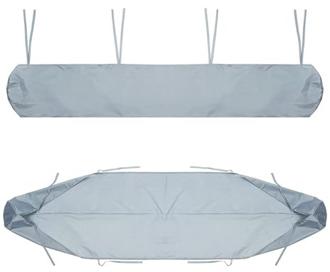 Sac De Protection pour Store Banne, Housse De Protection Anti-poussière pour Auvent De Terrasse Jardin De Auvent Housse De Rangement pour Auvent De Terrasse, Imperméable en Hiver (4m,Grey)