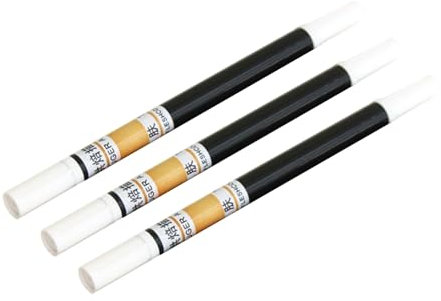 zuousxbslx 3 pieces/Set Food Colouring Pen Double Headed Food Decoration Pen Baking Food Pen Writing Edible Pen for Cakes Fondant