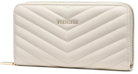 Frentree damplånbok med RFID-skydd och mobiltelefonfack, gott om plats för kort, mynt, sedlar, kräm, 19.5 x 10 x 3.5 cm, Avslappnad