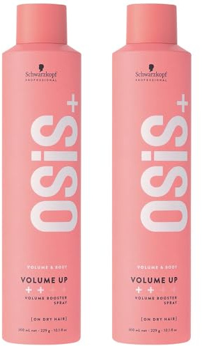 Schwarzkopf Professional – OSiS+ Volume Up Volumen-Booster Spray 300 ml – 2 Stück