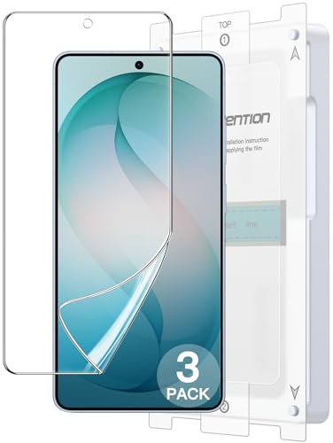 JETech Skärmskydd för Samsung Galaxy S26, Flexibel TPU-Film med Enkel Installationsbricka, Fingeravtrycks-ID Kompatibel, HD Klar, 3-Paket