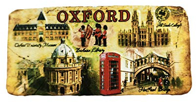 Oxford UK 3D Kühlschrankmagnet, Harz, Reise-Souvenirs, handgefertigt, Dekoration für Zuhause und Küche, Oxford Kühlschrankmagnet, Sammlung, Geschenk