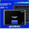 Goodram CX400 Gen.2 2.5 256 GB Serial ATA III 3D TLC NAND