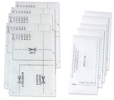 GAOHOU Staubsaugerfilter, kompatibel mit Miele S240, S250, S290, S300, S400, S500, S600, S2000, S4000, S5000, S6000, S7000, 10 Stück