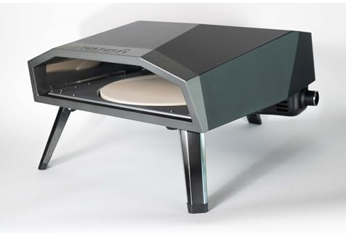 Four à pizza gaz BELDEKO LUIGI XL – pierre tournante Ø 37 cm – cuisson 90 secondes – 7500 W – livré avec pelle et 2 pierres réfractaires – marque française