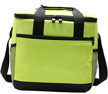 KITANDOVE Kühlende -picknicktasche Für Lebensmittel Isolierte Kühltasche Für Familie Tragbar Grün Für Ausflüge Und Lunchboxen Langlebig Und Bequem