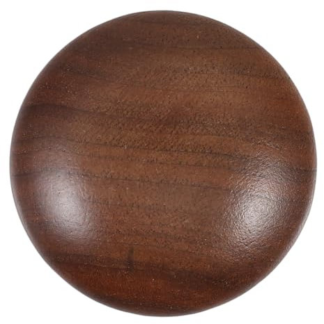 PHENOFICE Manual Coffee Bean Grinder Wood Handle Replacement Knob Black Walnut 4.0 Mother Buckle Hand Crank for Coffee Mill Accessories