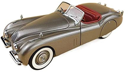 para Jaguar XK120 1949 1 24 Modelo De Coche Aleación Vintage Completamente Abierto Sin Imprimir Adornos Recuerdo Clásicos No Control Remoto Modelos