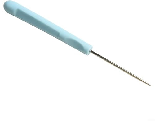 Punteruolo per fustelle per scrapbooking, strumento ideale per lavori con la carta e progetti fai da te (blu)