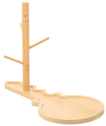 AKOOSY Organizador de Madera Multipropósito para Mesa de Entrada Soporte para Llaves y Joyas, Diseño Elegante y Resistente para Reloj y Accesorios