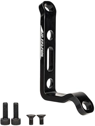 Genérico Scheibenbremsadapter für Fahrrad, Montageadapter für Scheibenbremsen, Anschlüsse aus Legierung, präzise Halterung für Rahmen, Gabel, Outdoor, Radfahren