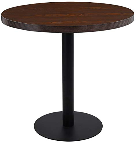 Generico Tavolo da Bistrot Marrone Scuro 80 cm in MDF,Tavoli da Cucina e Sala da Pranzo