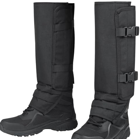 Ghette Antiserpente Per Caccia - Unisex | Ghette Antiserpente Regolabili | Parastinchi Da Caccia Ghettes Impermeabili Per Campeggio, Pesca, Avventura (1 Paio)