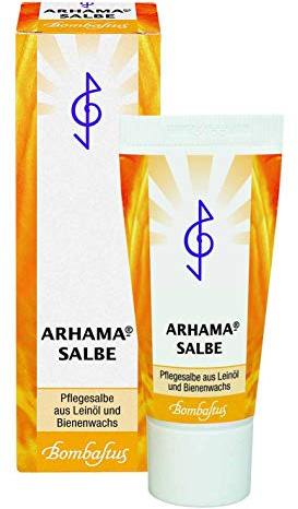 Arhama-Salbe Spar-Set 2x20ml. Anzuwenden nach Sonnenbad und Kälte, bei eingerissenen Mundwinkeln, bei narben und im Wundrandbereich. Ihr zuverlässiger Bergleiter aus Leinöl und Bienenwachs.