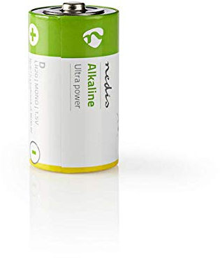 CONECTICPLUS Pack de 2 Piles Alcaline 1.5V - D / LR20