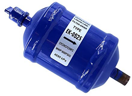 Backbayia Filtre à Liquide Sueur Filtre/Déshydrateur pour Pompe à Chaleur de Refroidissement (Ek-052s)