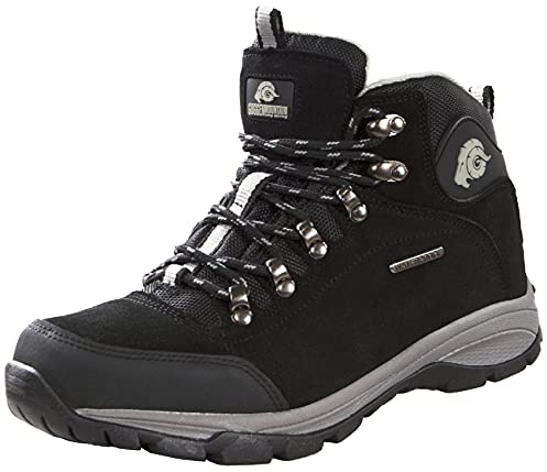 GUGGEN Mountain M014 lätta vandringsskor för kvinnor, vandringskängor, utomhusskor, vattentäta med membran och mocka, färg, blå, EU 84, GRÅ, 40 EU