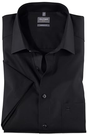 OLYMP Herren Hemd Comfort Fit Kurzarm