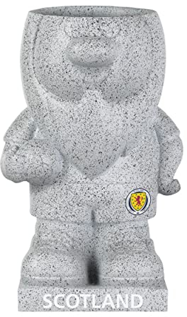 FOCO Official Scotland Football Stone Effect Outdoor Garden Planter Gnome