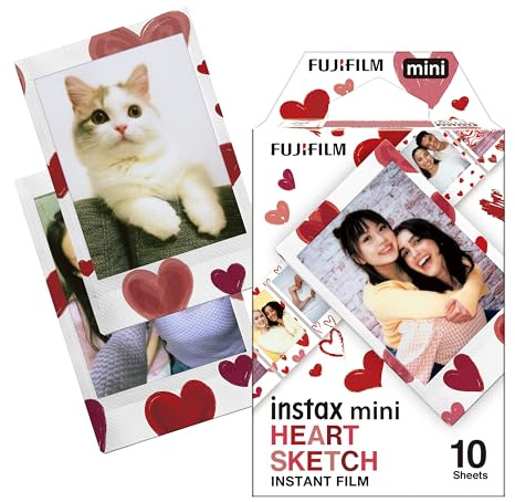 INSTAX mini Film Heart Sketch