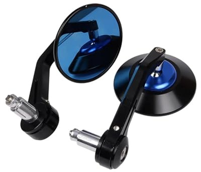 BucCan Moto Espejos retrovisores para Triumph Trident 660 Trident660 Accesorios De Motocicleta Espejos Retrovisores Extremo del Manillar Espejo Retrovisor Lateral Antideslumbrante