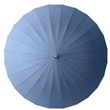 REEKOS Sturmfest Regenschirm Regenschirme Golfschirm, Winddicht, Regenfest, Stockschirm, Massivholzgriff, Wasserdichtes Dach, Belüfteter Regenschirm Schirm Stark (Color : D, Size : 105CM)