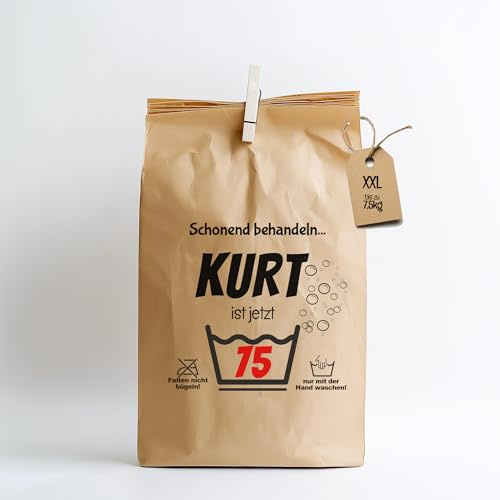 Große XXL Geschenktüte personalisierbar, Alter Sack, Papiertüte, Geburtstag, Junggesellenabschied, Valentinstag, Vatertag, Tüten für große Geschenke, für riesige Überraschungen, MADE in GERMANY!