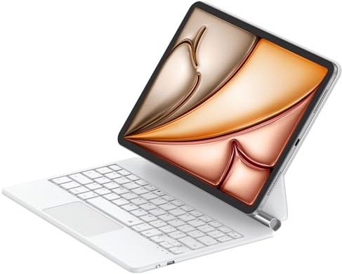 Magic Keyboard per iPad Pro 11, custodia con tastiera per iPad Air 6a 11/Air 5a/Air 4a generazione, supporto magnetico, trackpad multi-touch retroilluminato, compatibile con iPad Pro 11 (1/2a/3a/4a