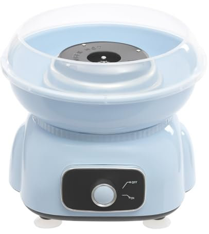 Zuckerwattemaschine für Zuhause, Retro Cotton Candy Machine, 500 W Zuckerwatte Maschine für Geburtstagsfeiern, Party, Blau