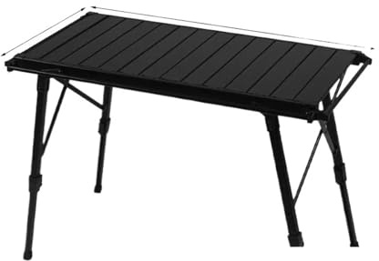 OPIGJUFD Campingbord camping fällbart avtagbart träbord lätt läger(89 x 45 cm bord A)